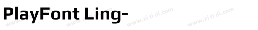 PlayFont Ling字体转换